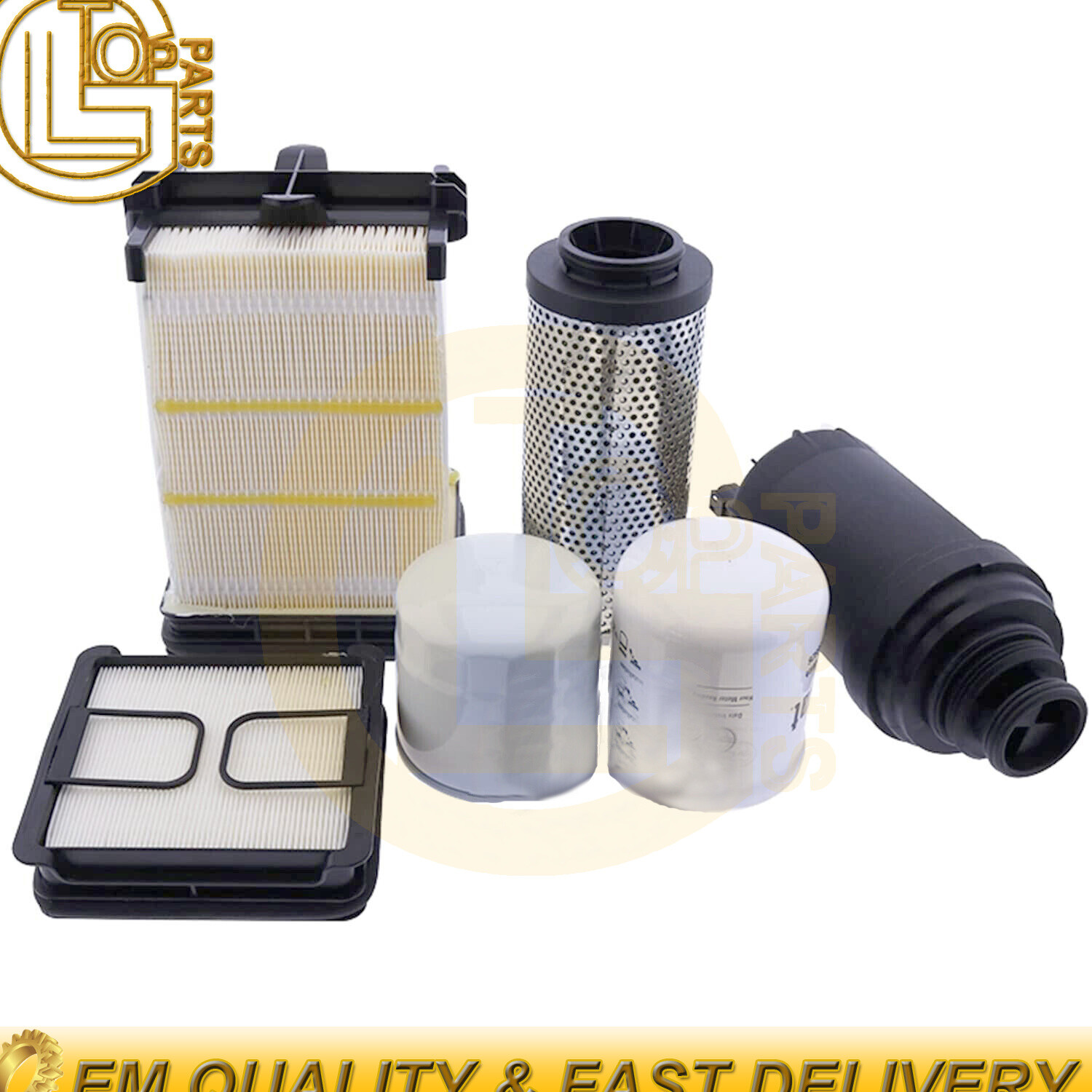 Filter Kit for Bobcat T590 Compact Track Loader B37811001 & Above