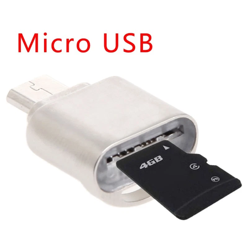 Micro USB OTG TF Micro SD Card Reader Adapter For Android Phones - Image 3 of 4