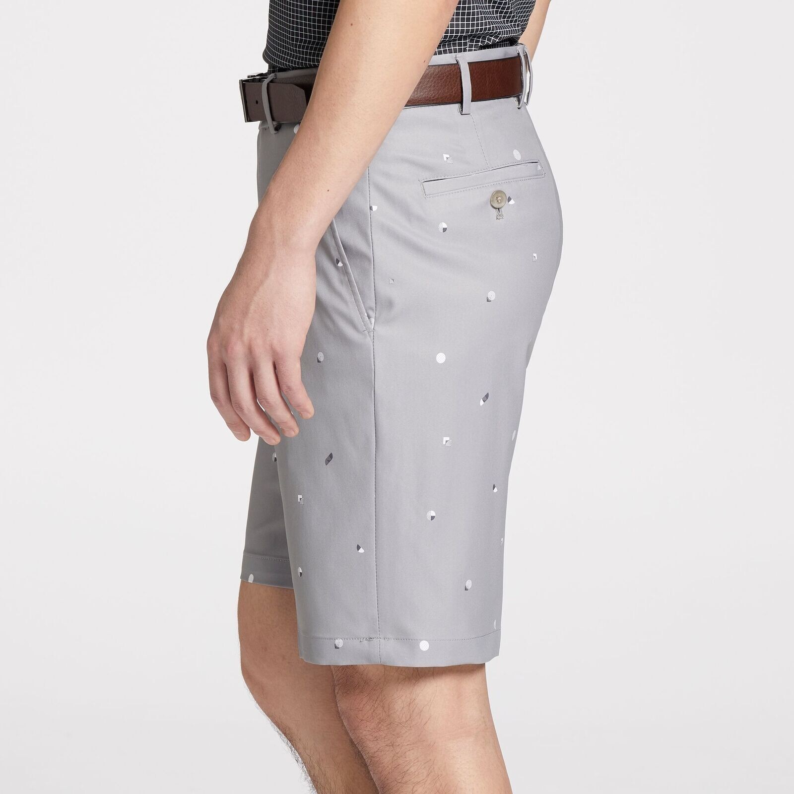 Walter Hagen Men's Perfect 11 Golf Shorts Art Deco Print Momentum Grey Size 30 eBay