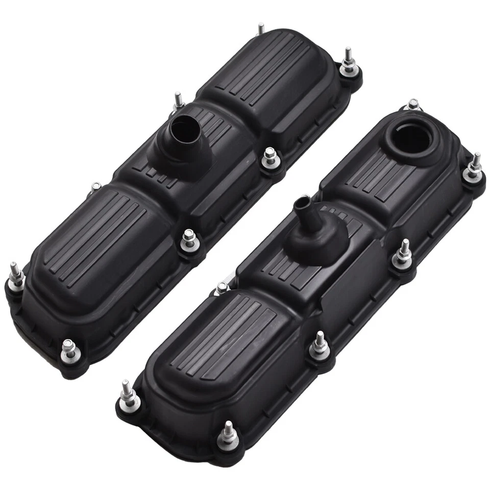 2x Valve Covers for 04-10 Dodge Grand Caravan Chrysler Town & Country 3.3L 3.8L - Image 2 of 4