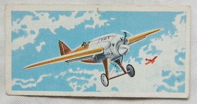 Lyons Teekarte Wings of Speed Nr. 8 S.I.M.B. Bernard Ferbois V-2