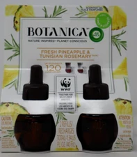 Botanica by Air Wick Plug Scented Oil Refill, Fresh Pineapple & Tunisian Rose