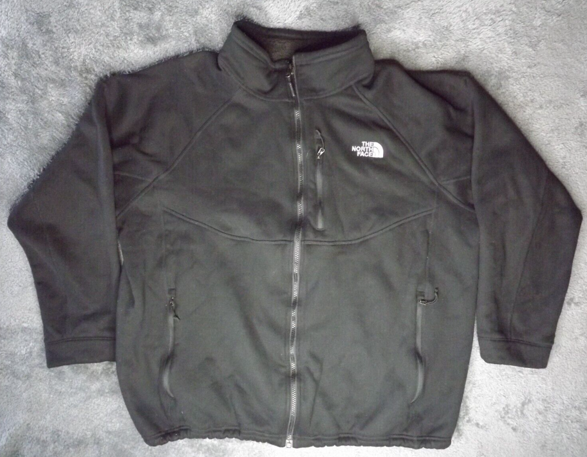The North Face Hommes Jacket Black Men's Size XXL Full Zip The North Face Hommes Jacket Black Men's Size XXL Full Zip