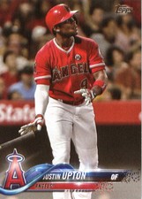 2018 Topps #190 Justin Upton - BB