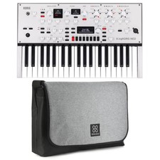 Korg KingKORG Neo 37-key Virtual Analog Synthesizer and Vocoder with Messenger