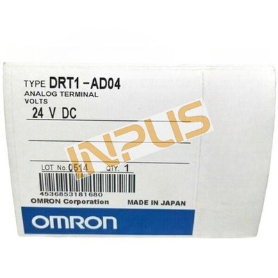 DRT1-AD04 New Sealed Omron PLC MODULE Analog Input Module DRT1-AD04