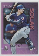 2020 Bowman Platinum Wal-Mart Pink 131/199 Nick Solak #8 1j8n