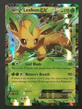 Pokemon TCG Leafeon EX 10/83 Generations Holo Rare NM