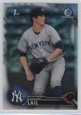 2016 Bowman Chrome Prospects Refractor 159/499 Brady Lail #BCP24 4k8
