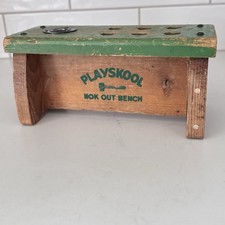 Vintage 1950 s - Playskool Nok Out Bench Toy ...
