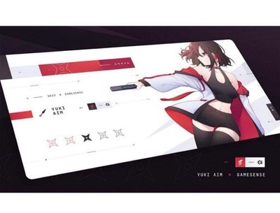 Yukiaim Gamesense Radar Mousepad Tuch 1000x500x3mm ungeöffnet