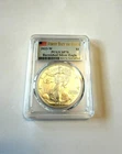 2023-W Burnished American Silver Eagle PCGS SP70 First Day Of Issue