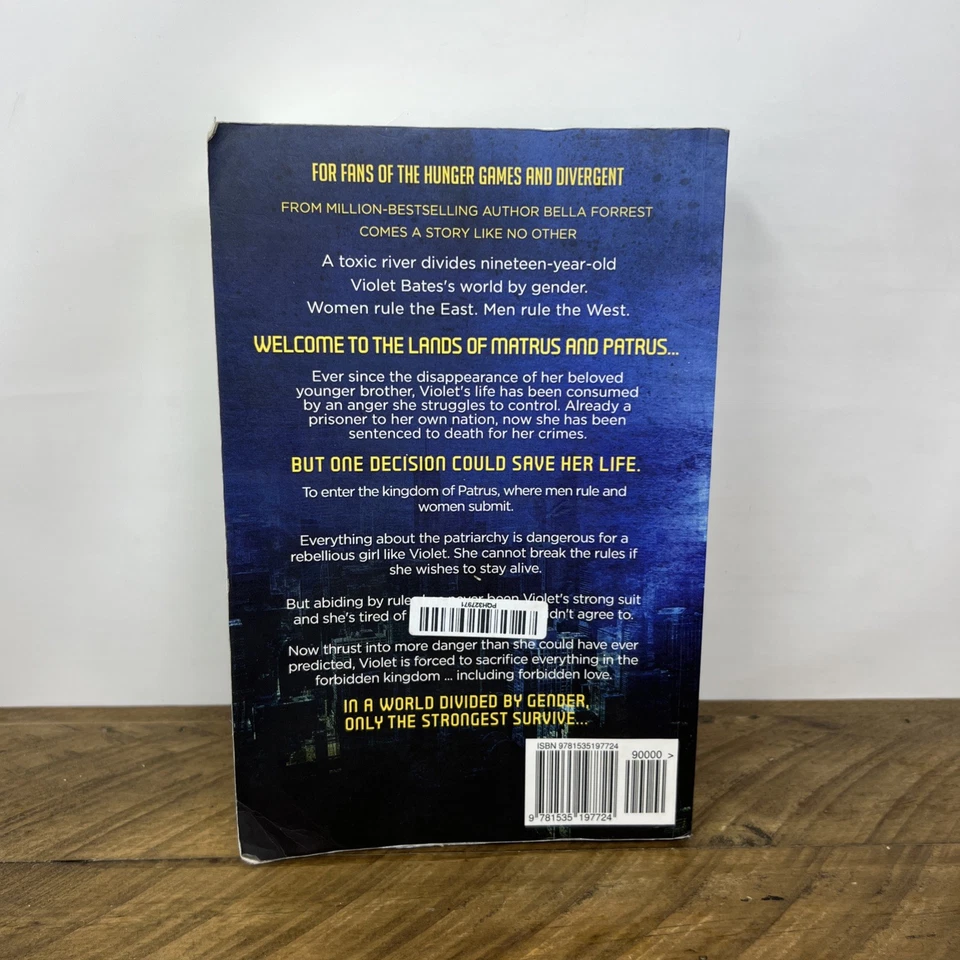 The Gender Game Bella Forrest Paperback Book 1 Series Dystopian - Image 3 of 4