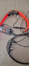 Anti-Bell Trainingshalsband, Vibration & Schock, 2 St&uuml;ck, orange/schwarz