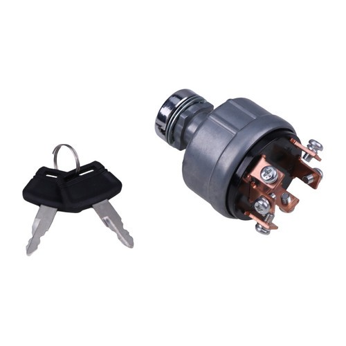Ignition Switch w/2 Keys KHR1014 KHR1077 for JCB JS330 JS200 JS220 JS180 JS130