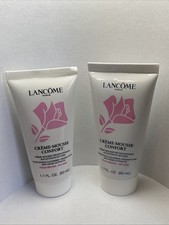 2 Lancome Creme Mousse Confort Creamy Foam Cleanser for Dry Skin 1.7oz/50ml New