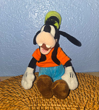 Disney Goofy Plush Stuffed Animal Orange Shirt Blue Pants Small 6-14"