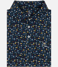 Rhoback The Old Fashioned Men'S Short Sleeve Performance Polo