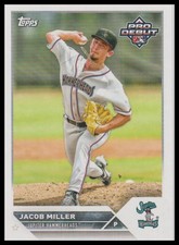 2023 Topps Pro Debut Jacob Miller Jupiter Hammerheads