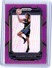 2023 Panini Prizm WNBA #119 Diamond DeShields Purple #/149