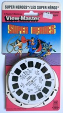 View-Master 3 Reel Blister Pack-Super Heroes-1979-Rare-Clean