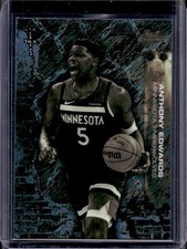 2025-26 Topps Chrome x Cactus Jack Anthony Edwards Aqua Shimmer Refractor #/199