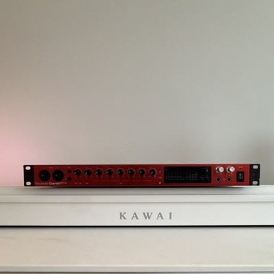 Focusrite Clarett 8Pre USB Rackmount Audio Interface 8-Channel XLR TRS MIDI ADAT