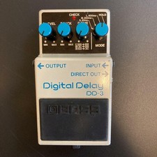 Boss DD-3 DIGITAL DELAY Pédale d'effet guitare F/S Utilisé Testé