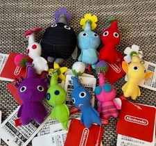 Nintendo Pikmin Plush Toy Stuffed Doll Complete set NEW Keychain