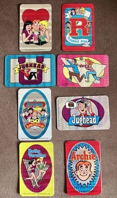 ARCHIE Comics Vending Machine Prism Stickers Lot Of 8 Riverdale Jughead Vintage