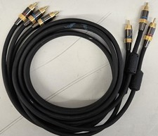 Lot Of 7 Vintage RCA TO RCA Audio/Video Cable...