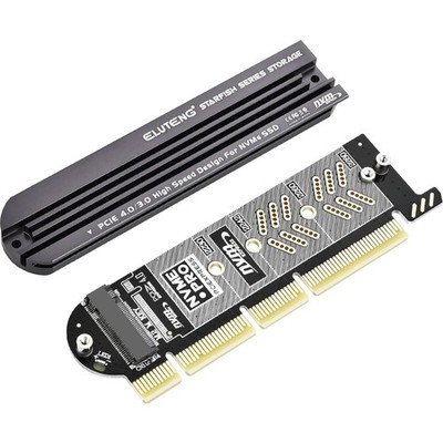 M.2 PCIe Adapter NVMe SSD Erweiterungskarte Aluminium Kühlkörper PCI Express