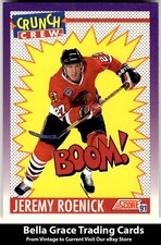 1991-92 Score Canadian English Jeremy Roenick #309 Chicago Blackhawks NHL Hockey