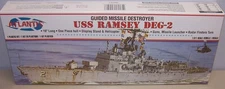 USS Ramsey DEG-2 Guided Missile Destroyer - 1:311 Scale Plastic Model Kit - NEW