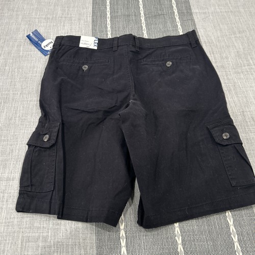 ARIZONA JEAN CO - BOYS - Flex CARGO SHORTS - BLACK - SIZE 20 HUSKY - Picture 5 of 8