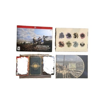 Fire Emblem: Fortunes Weave Dagdan Edition Nintendo NO GAME AND STEELBOOK