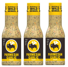 Buffalo Wild Wings Parmesan Garlic Sauce, 12 fl oz (Pack of 3)