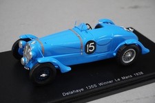 1:43 Spark 43LM38 Delahaye 135S Le Mans 1938 #15 model car