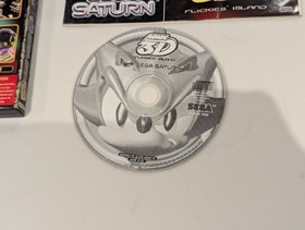 Sonic 3D Flickies Island Game for Sega Saturn PAL UK, Complete with Manual