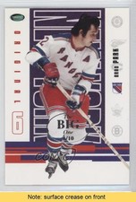 2003-04 Parkhurst Original Six New York Rangers 6/10 Brad Park #42 HOF READ 0f2