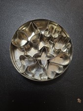 Vintage Ateco Aspic Mini Pastry 12pk Metal Cu...