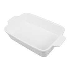 Keramik-Backform: Auflaufform f&uuml;r den Backofen &ndash; 28 cm Antihaft-Lasagneform mit