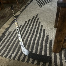 Dustin Penner Anaheim Mighty Ducks Signed Rookie Reebok Game Used Stick