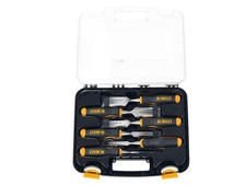 DeWalt Wood Chisel Set, 6 Piece, Contains one of each size: 6, 13, 19, 25, 32...