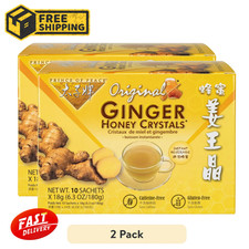 Prince of Peace Ginger Honey Crystals, Instant Beverage, Caffeine Free, 6.3 oz