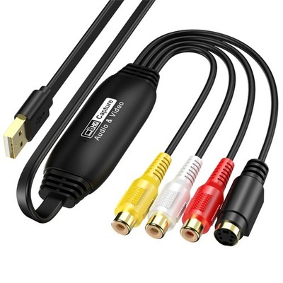 USB-Video-Capture--Zu-Digital-Konverter, USB 2.0-Video-Audio-Capture-Kar7171
