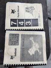 Bobcat 743 Parts and Service Manual Books