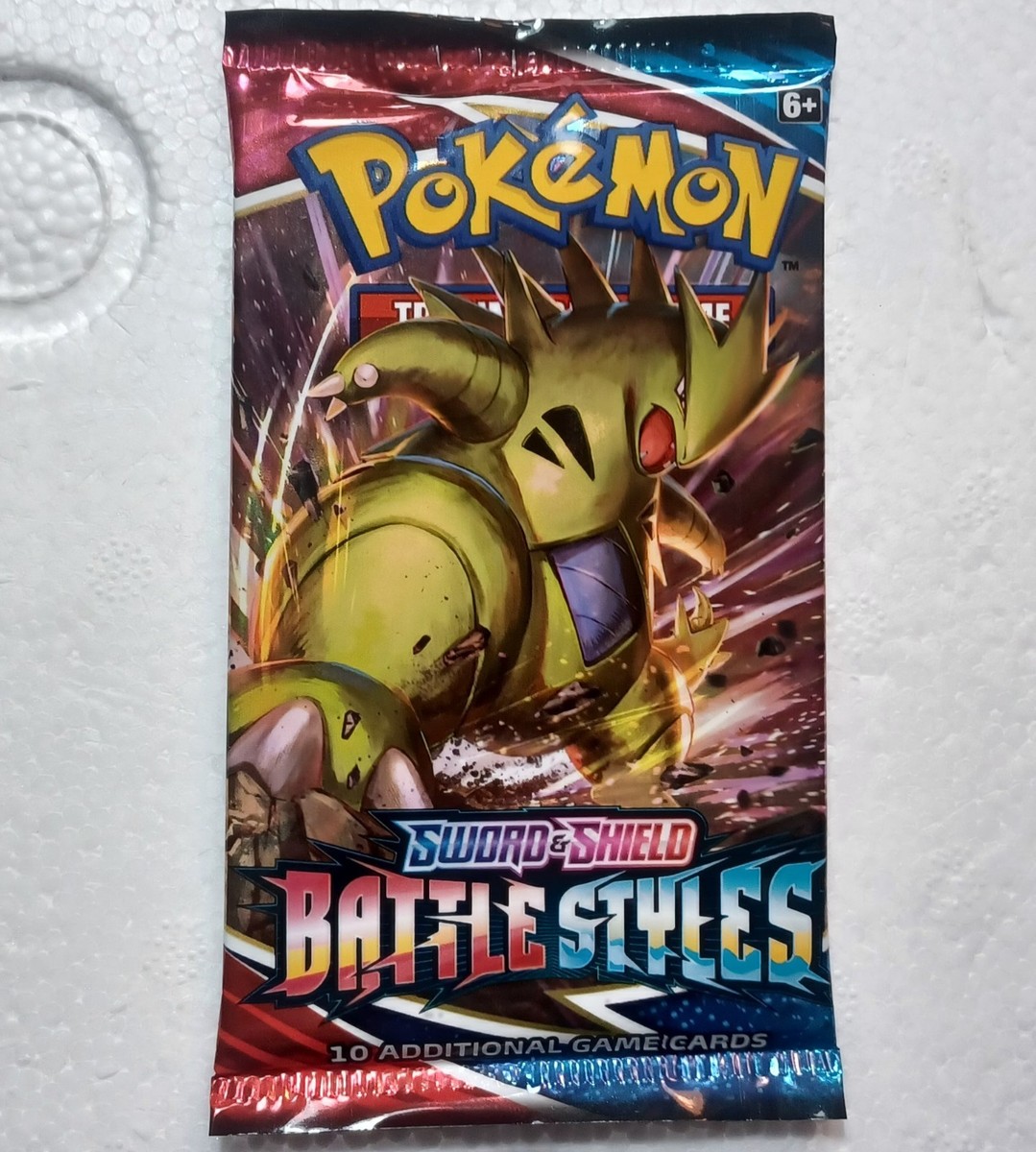 Pokemon TCG Sword & Shield Battle Styles Booster Pack SEALED
