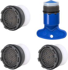 1.2GPM Faucet Replacement Part Insert Filter, Restrictor Aerator, 16.5Mm/0.65Inc