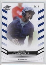 2015 Leaf Draft Exclusive Blue 21/25 Lucius Fox Jr #31 q3g